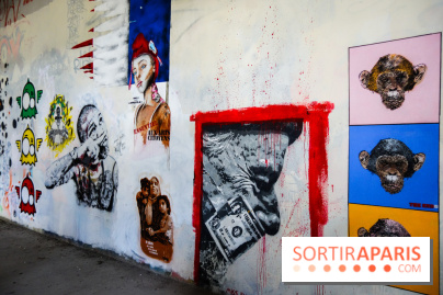 Spot 13 : le lieu éphémère de street art en plein air à Paris, nos photos