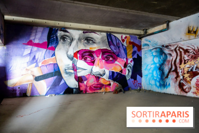 Spot 13 : le lieu éphémère de street art en plein air à Paris, nos photos