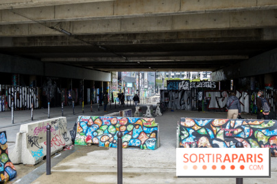 Spot 13 : le lieu éphémère de street art en plein air à Paris, nos photos
