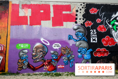 Spot 13 : le lieu éphémère de street art en plein air à Paris, nos photos