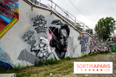 Spot 13 : le lieu éphémère de street art en plein air à Paris, nos photos