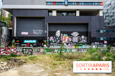 Spot 13 : le lieu éphémère de street art en plein air à Paris, nos photos