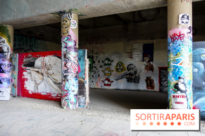 Spot 13 : le lieu éphémère de street art en plein air à Paris, nos photos