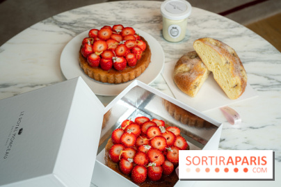 La Tarte aux fraises de Quentin Lechat au Royal Monceau