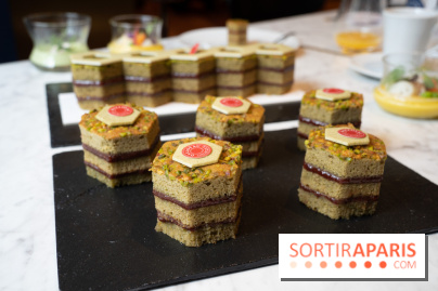 Dalloyau dévoile un menu et un cake CBD en collab avec Divie Paris