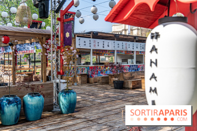 Hanami Paris, Ła terrasse éphémère du Trocadéro