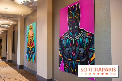 Hôtel Marvel à Disneyland Paris : nos photos du Disney's hotel New York - The Art of Marvel