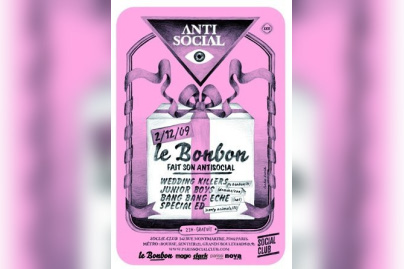 Bonbon, Antisocial, Social Club, Soirée, Paris