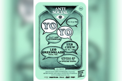 Yoyo, Antisocial, Social Club, Soirée, Paris