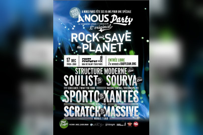 A Nous Party, Scratch Massive, Sporto Kantès, Soirée, Point Ephemere, Paris