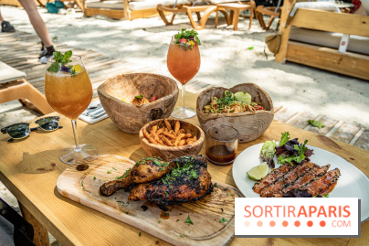 Le Beach Parisienne du Chalet du lac, la plage estivale à Paris