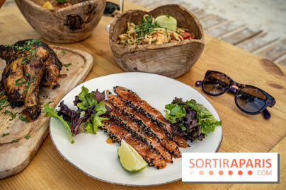 Le Beach Parisienne du Chalet du lac, la plage estivale à Paris