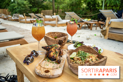 Le Beach Parisienne du Chalet du lac, la plage estivale à Paris