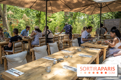 Le Beach Parisienne du Chalet du lac, la plage estivale à Paris