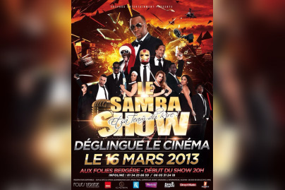 Le Samba Show et sa team du rire déglingue le cinéma