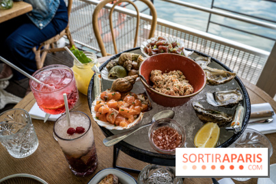 Polpo brasserie, la terrasse péniche 