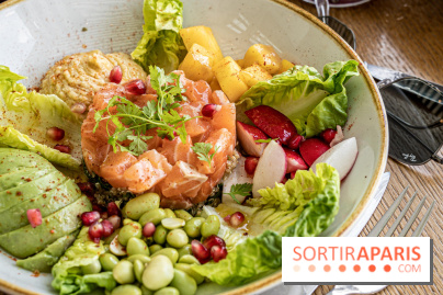 Polpo brasserie, la terrasse péniche 