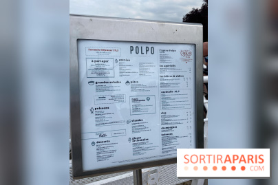 Polpo brasserie, la terrasse péniche 