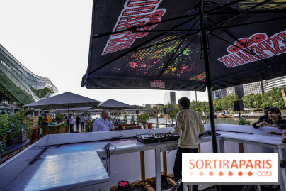 Solarium, la péniche au pied de la Cité de la Mode et du Design