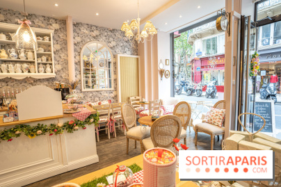 Le Jardin de Mademoiselle, salon et boutique de thé 