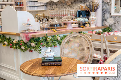 Le Jardin de Mademoiselle, salon et boutique de thé 