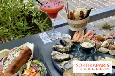 La Mer à Boire la terrasse en mode bord de mer à Paris