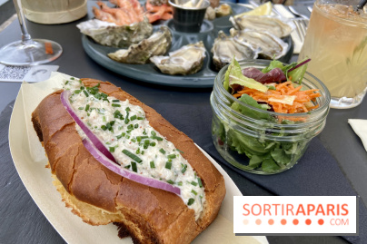 La Mer à Boire la terrasse en mode bord de mer à Paris