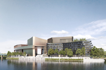 Un hôtel sur l'ile Seguin avec piscine intérieure et vue sur Seine en novembre 2026