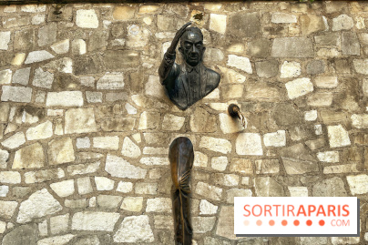 Le Passe-Muraille de la place Marcel Aymé à Paris