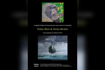 Exposition Fabio Rieti et Denis Rivière