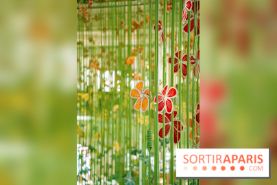 Les fleurs de Thebe Magugu au Bon Marché