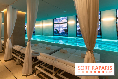 Le SPA DIOR et la piscine du Cheval Blanc Paris