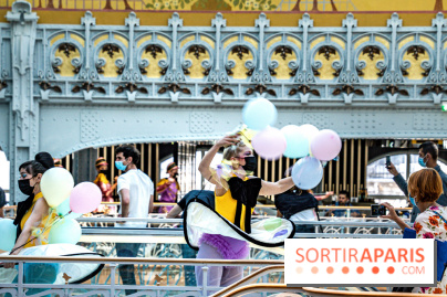 Paris Pétille à la Samaritaine pour les 151 ans 