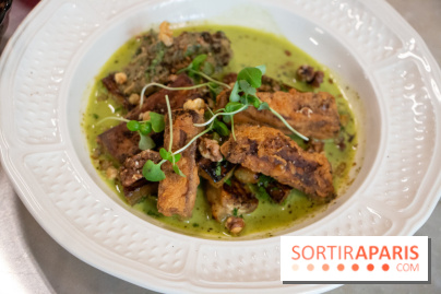 Sapid, la table à manger Naturaliste d'Alan Ducasse : nos photos