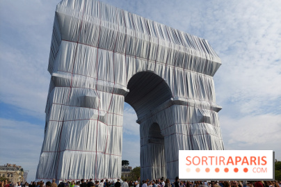 L'Arc de Triomphe empaqueté, nos photos