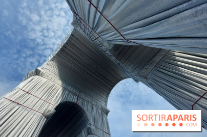 L'Arc de Triomphe empaqueté, nos photos