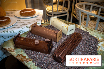 Photos : Les Bûches de Noël 2021 et galettes 2022 de Pierre Chirac et Stephanie Le Quellec