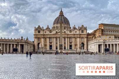 Visuel actualités - Pape Vatican place Saint Pierre
