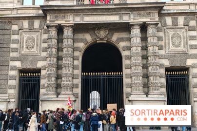 Visuel actualités - grève blocage manifestation musée du Louvre