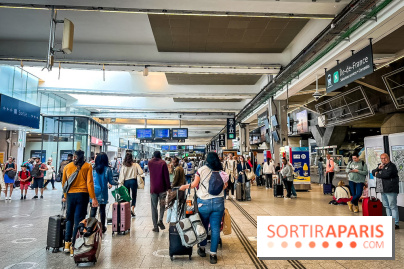Visuel actualités - gare Montparnasse valise voyage