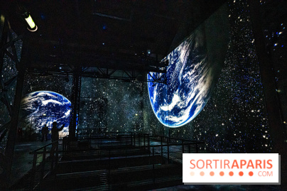 Photos : Destination Cosmos à l'Atelier des Lumières