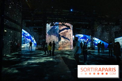Photos : Destination Cosmos à l'Atelier des Lumières