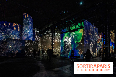Photos : Destination Cosmos à l'Atelier des Lumières