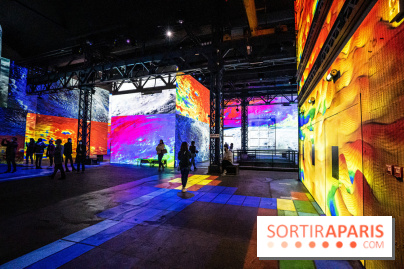 Photos : Destination Cosmos à l'Atelier des Lumières