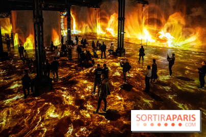 Photos : Destination Cosmos à l'Atelier des Lumières