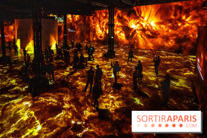 Photos : Destination Cosmos à l'Atelier des Lumières