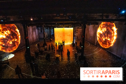 Photos : Destination Cosmos à l'Atelier des Lumières