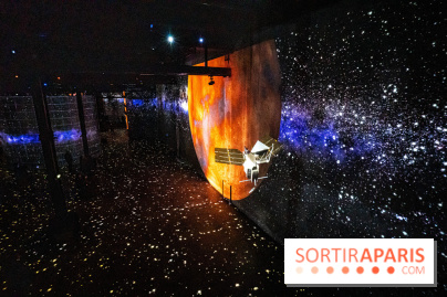 Photos : Destination Cosmos à l'Atelier des Lumières