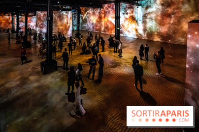 Photos : Destination Cosmos à l'Atelier des Lumières