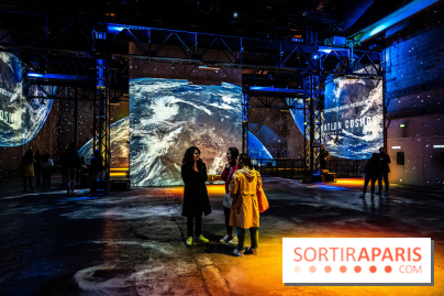 Photos : Destination Cosmos à l'Atelier des Lumières